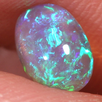 SOLID CRYSTAL OPAL Bright sparkling fire in 3D pattern